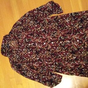 Lightweight Sheer Women's Top 3X